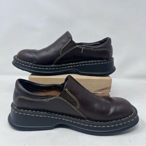 Born Mayflower Leather Slip-On Loafer Shoes 7